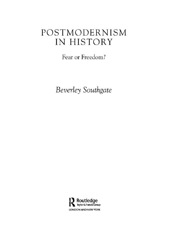 Postmodernism in History