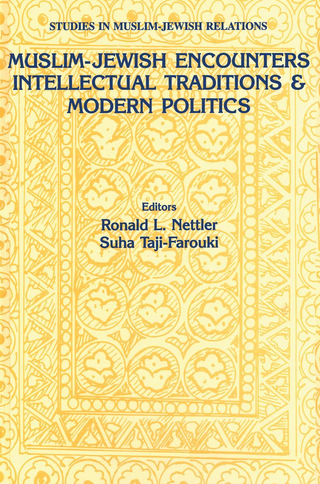 Muslim-Jewish Encounters by Ronald L. Nettler