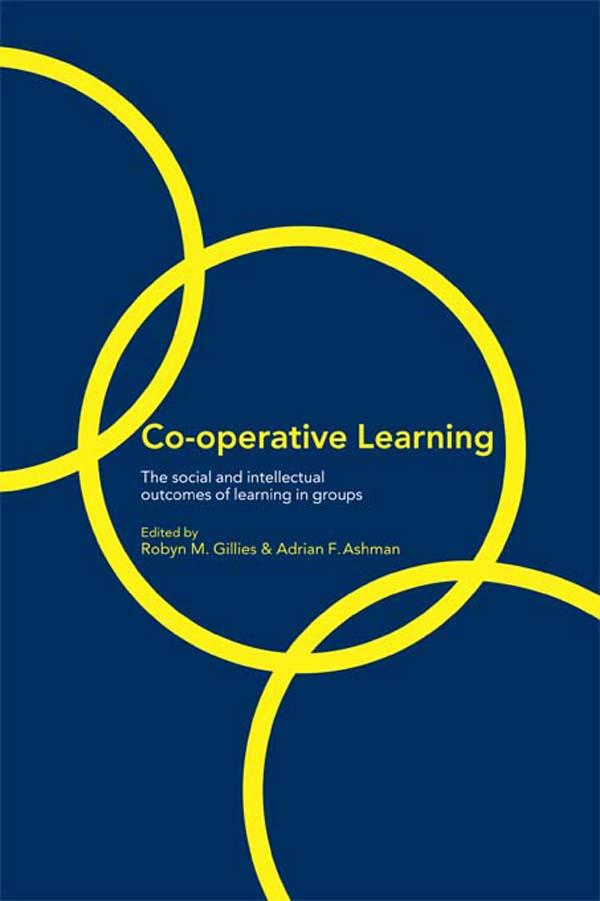 Cooperative Learning by Adrian Ashman, Robyn Gillies