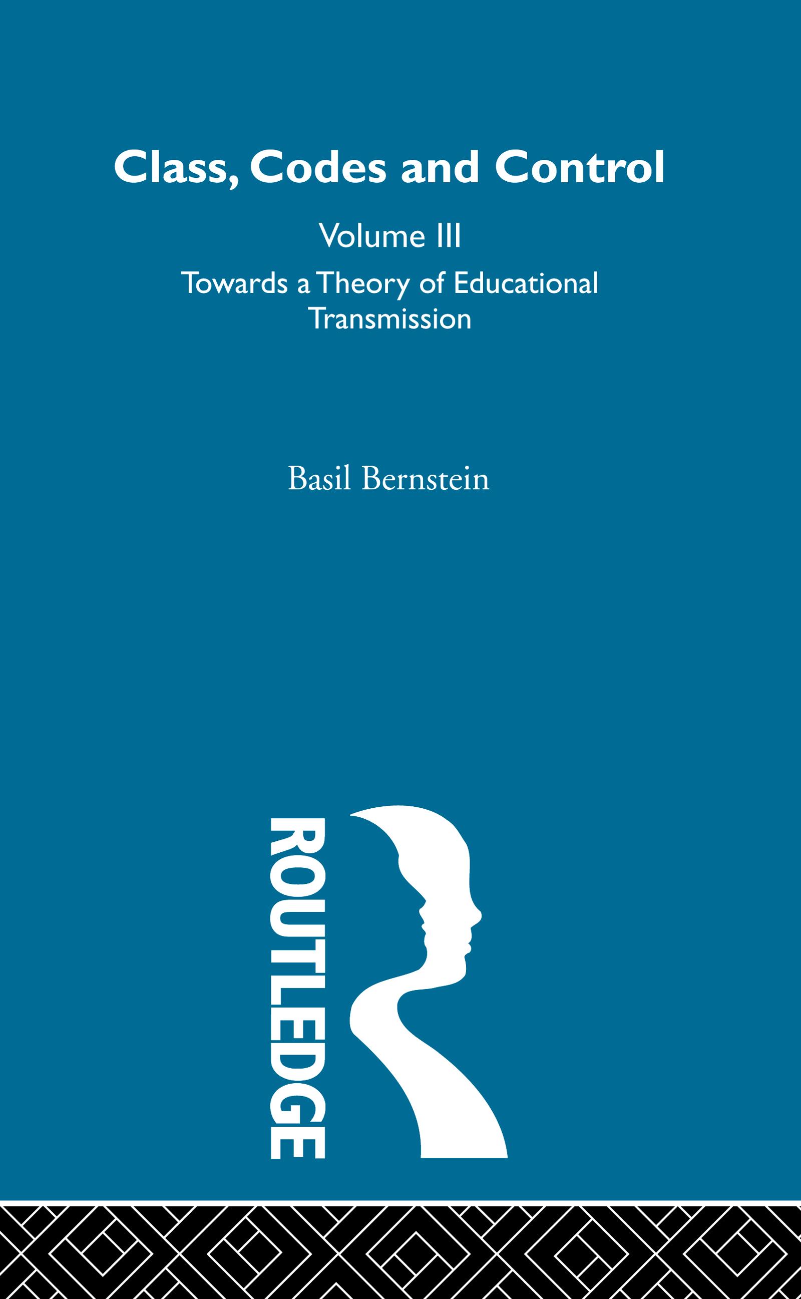 Towards a Theory of Educational Transmissions
