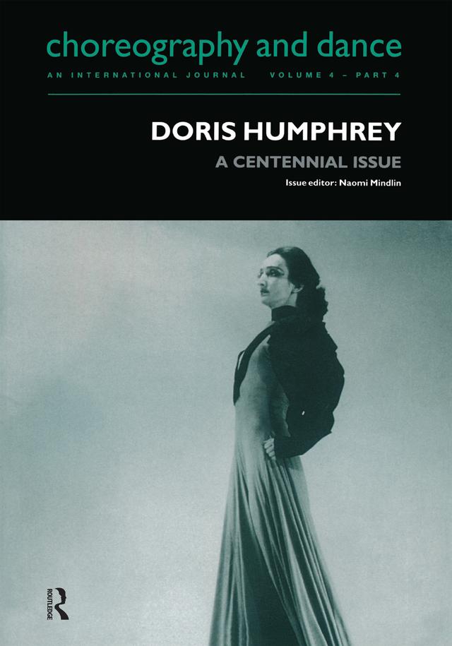 Doris Humphrey by Naomi Mindlin