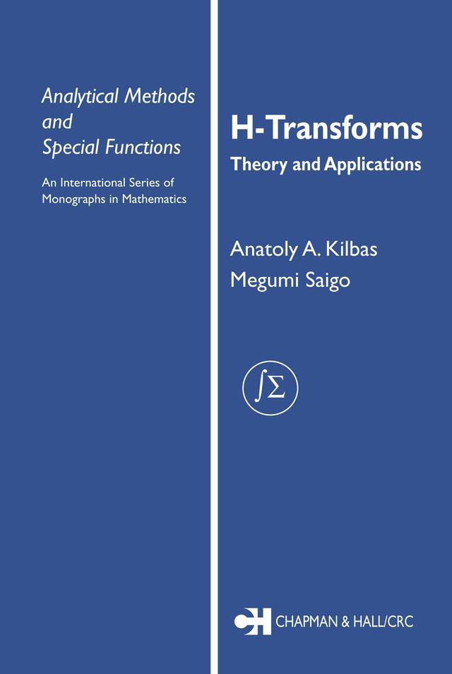 H-Transforms by Anatoly A. Kilbas