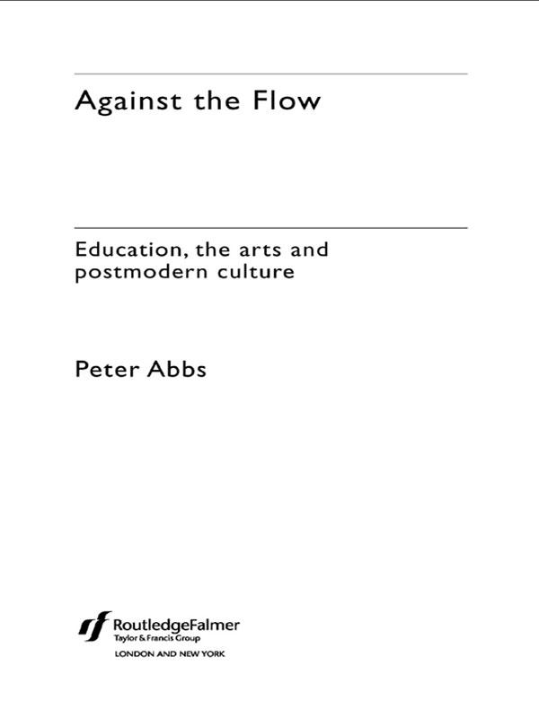 Against the Flow by Peter Abbs