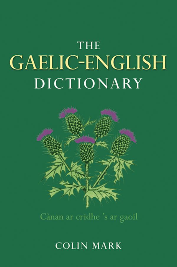 The Gaelic-English Dictionary by Colin B.D. Mark