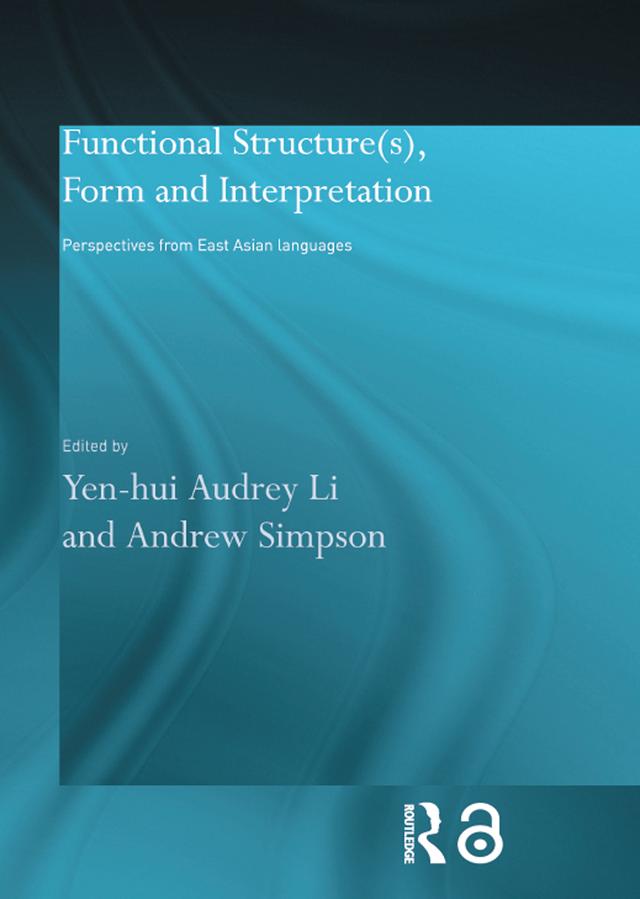 Functional Structure(s), Form and Interpretation by Andrew Simpson, Audrey-Li Yen-hui