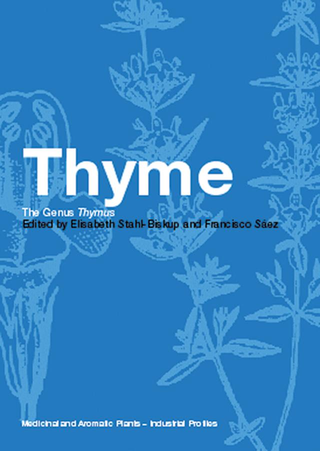 Thyme by Elisabeth Stahl-Biskup, Francisco Saez