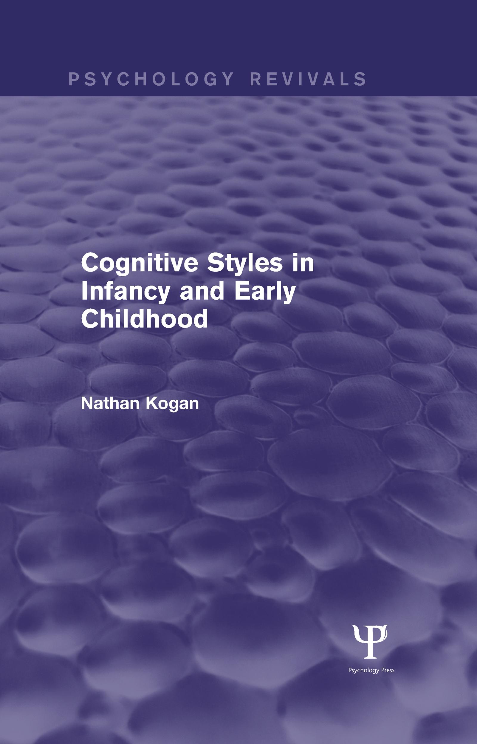 Cognitive Styles in Infancy and Early Childhood (Psychology Revivals)