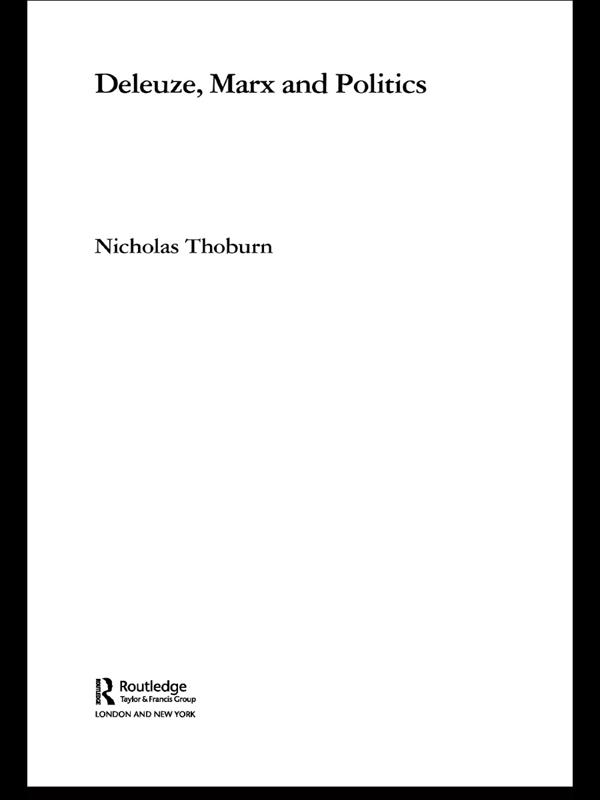 Deleuze, Marx and Politics