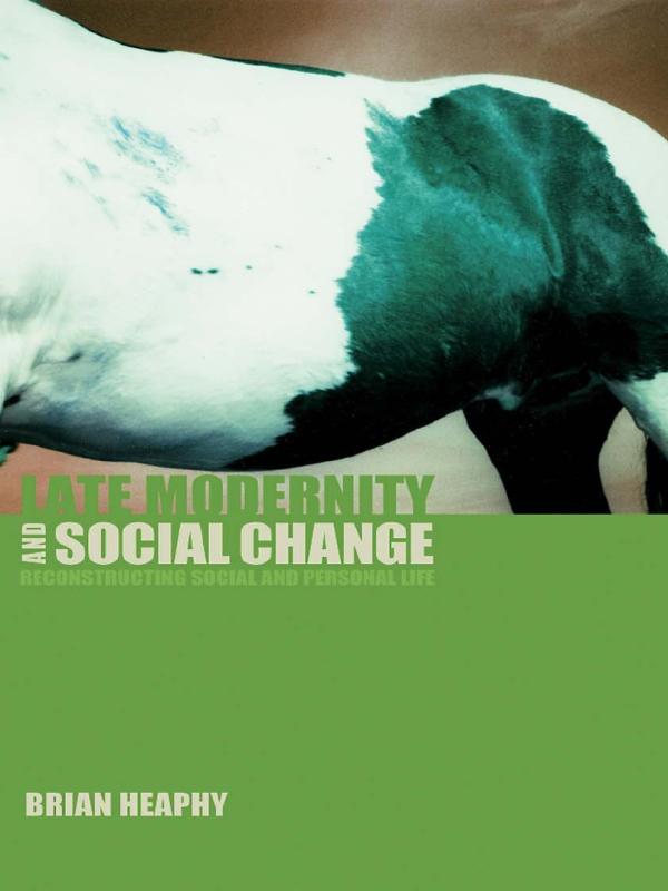 Late Modernity and Social Change by Brian Heaphy