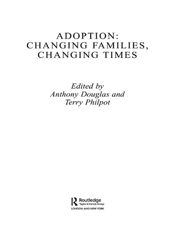Adoption by Anthony Douglas, Terry Philpot