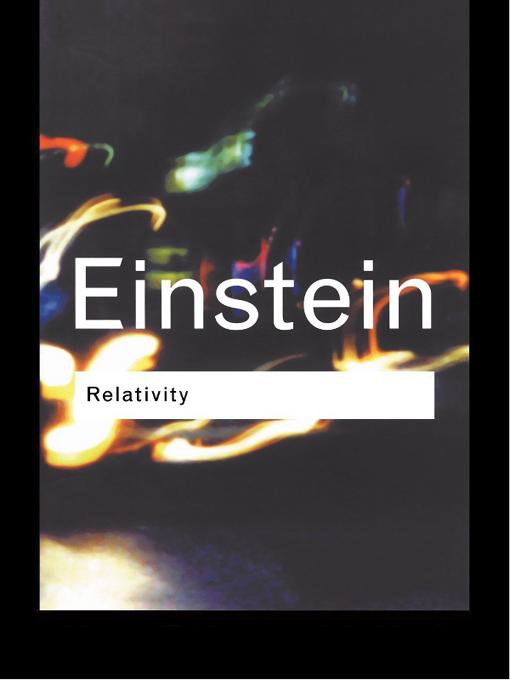 Relativity by Albert Einstein