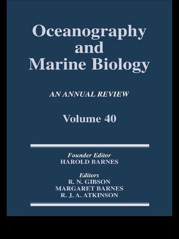 Oceanography and Marine Biology by Margaret Barnes, R. J. A. Atkinson, R. N. Gibson