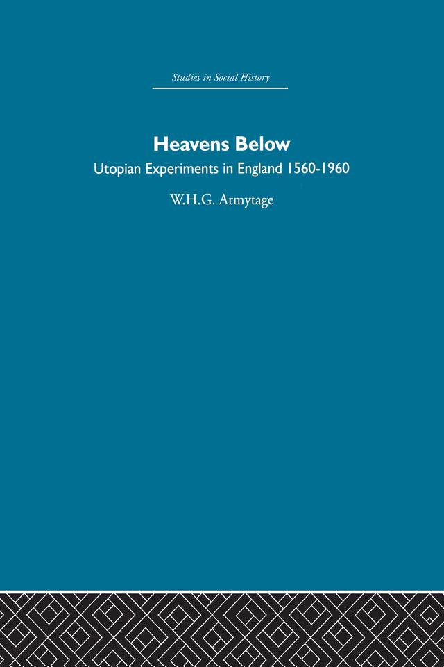 Heavens Below by W.H.G. Armytage