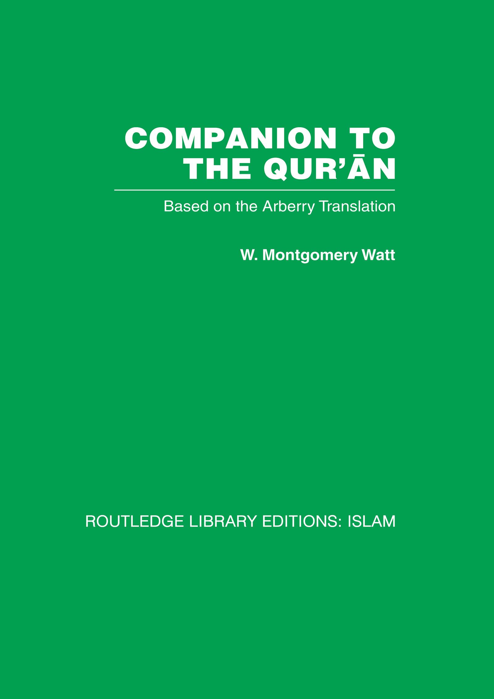 Companion to the Qur'an