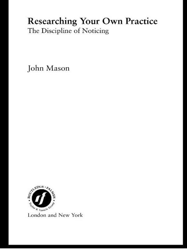 Researching Your Own Practice
