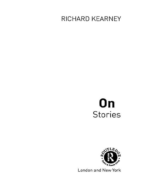 On Stories by Richard Kearney