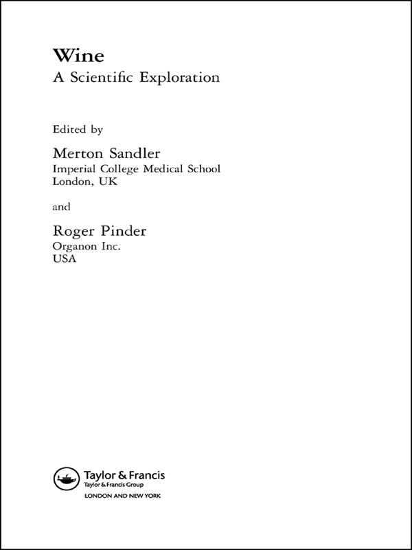 Wine by Merton Sandler, Roger Pinder