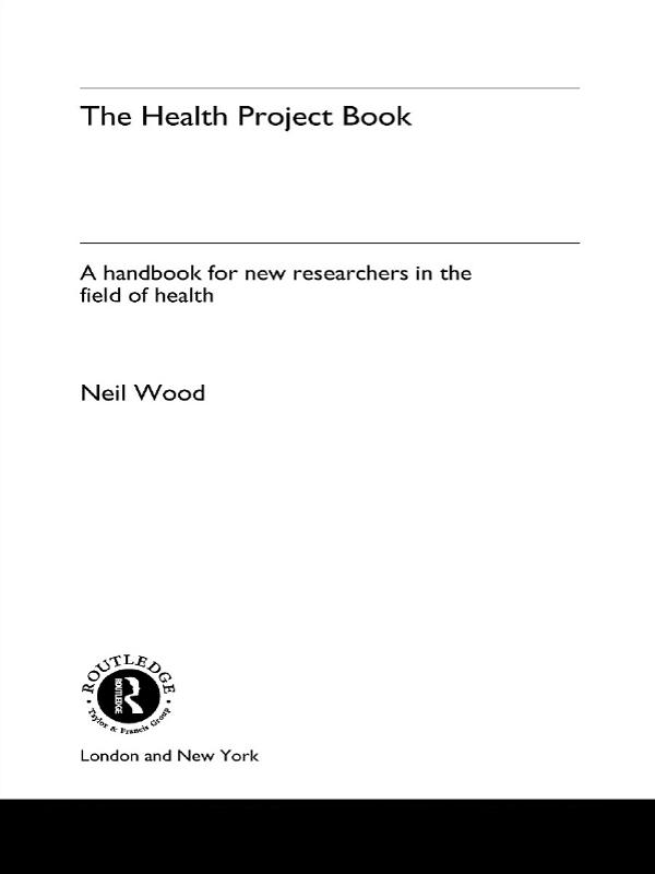 The Health Project Book