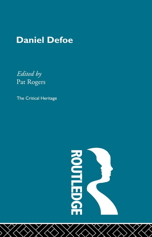 Daniel Defoe by Pat Rogers