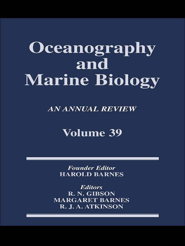 Oceanography and Marine Biology by R. N. Gibson