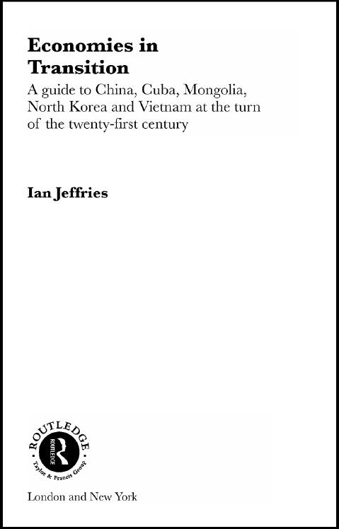 Economies in Transition by Ian Jeffries
