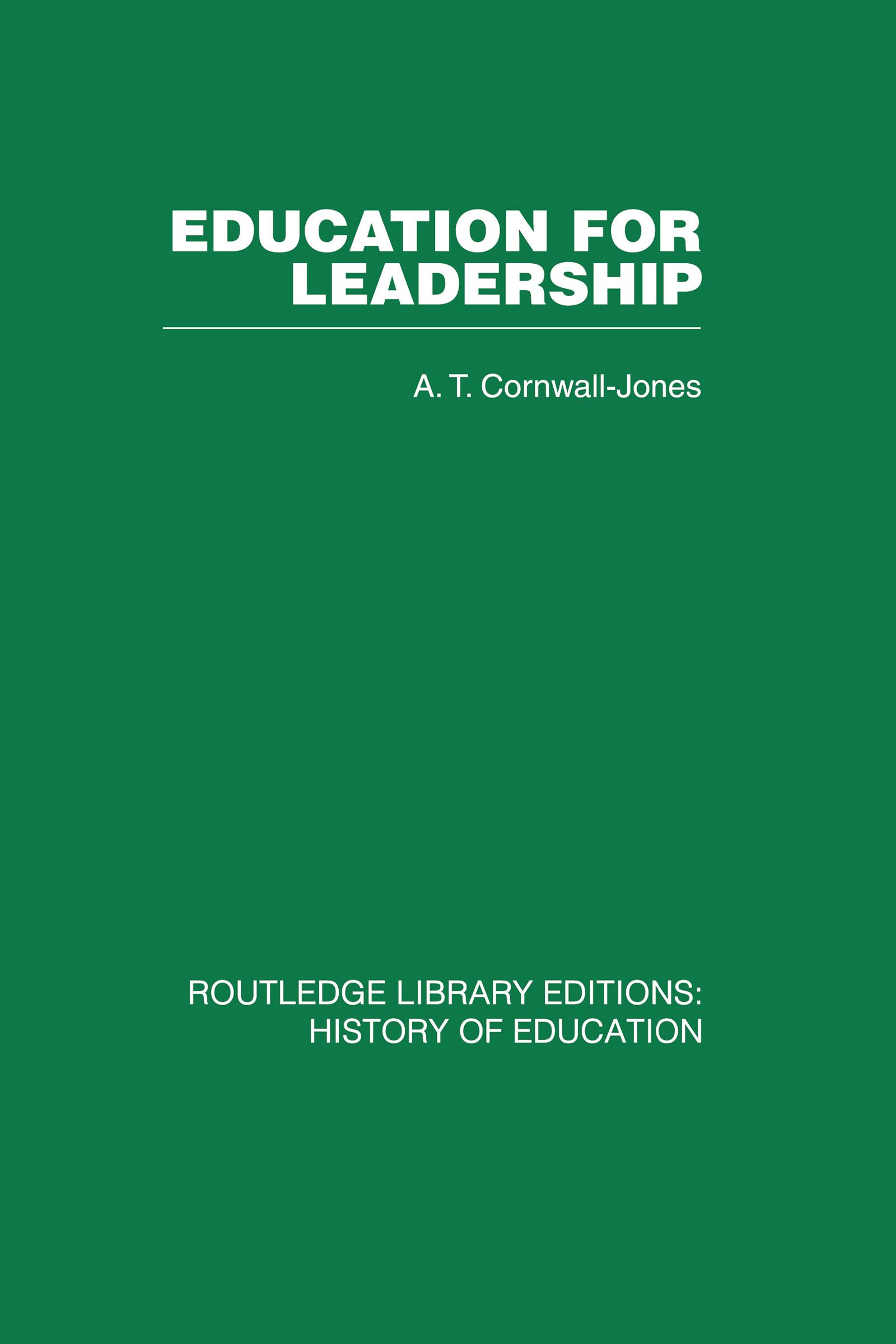 Education For Leadership