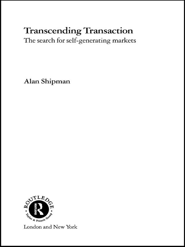 Transcending Transaction by Alan Shipman