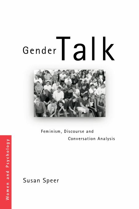 Gender Talk by Susan A Speer