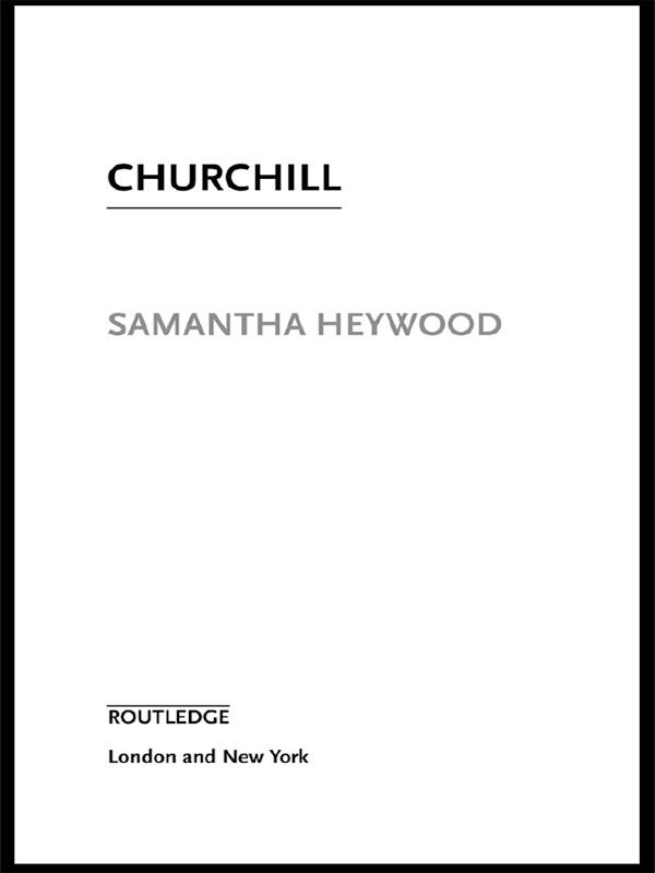Churchill by Samantha Heywood