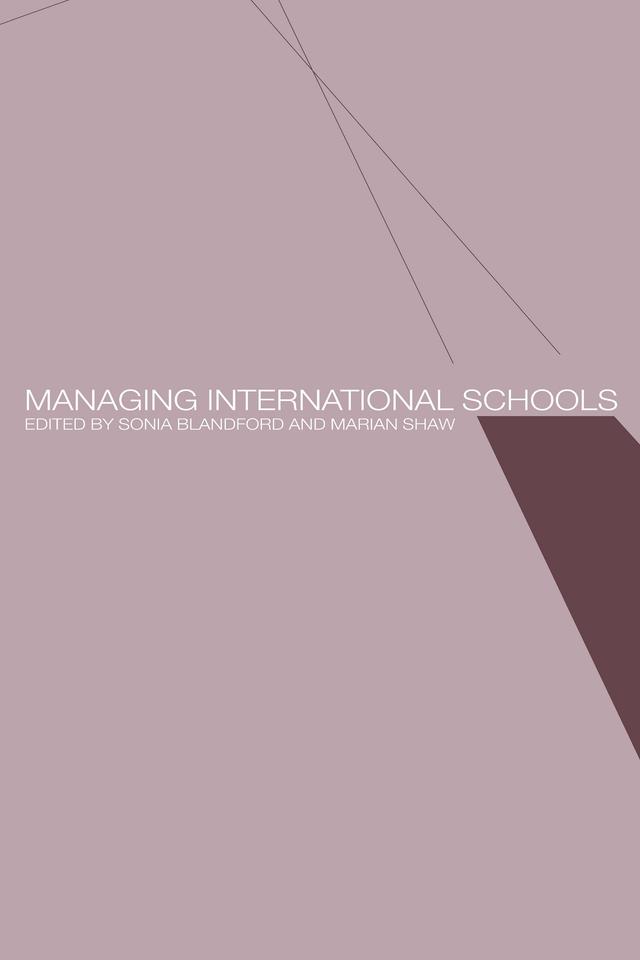 Managing International Schools by Sonia Blandford
