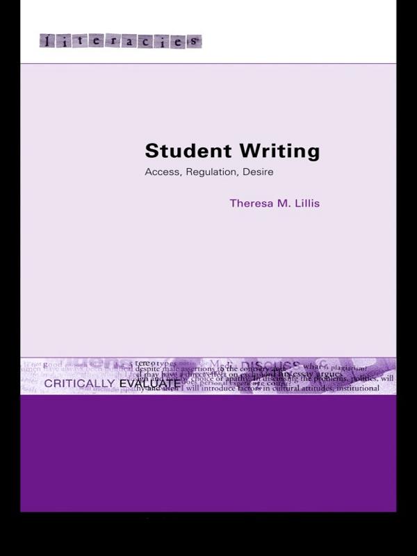 Student Writing by Theresa M. Lillis