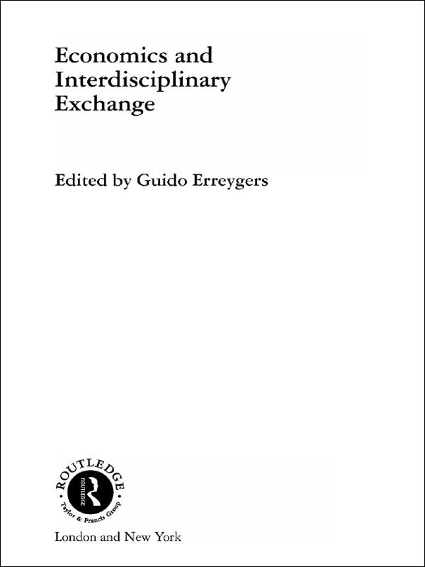 Economics and Interdisciplinary Exchange by Guido Erreygers