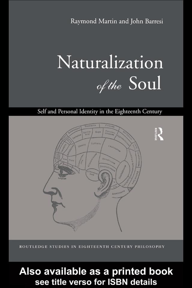 Naturalization of the Soul by John Barresi, Raymond Martin