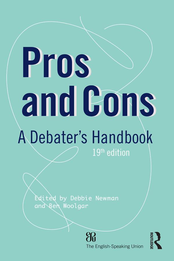 Pros and Cons by Ben Woolgar, Debbie Newman, Trevor Sather