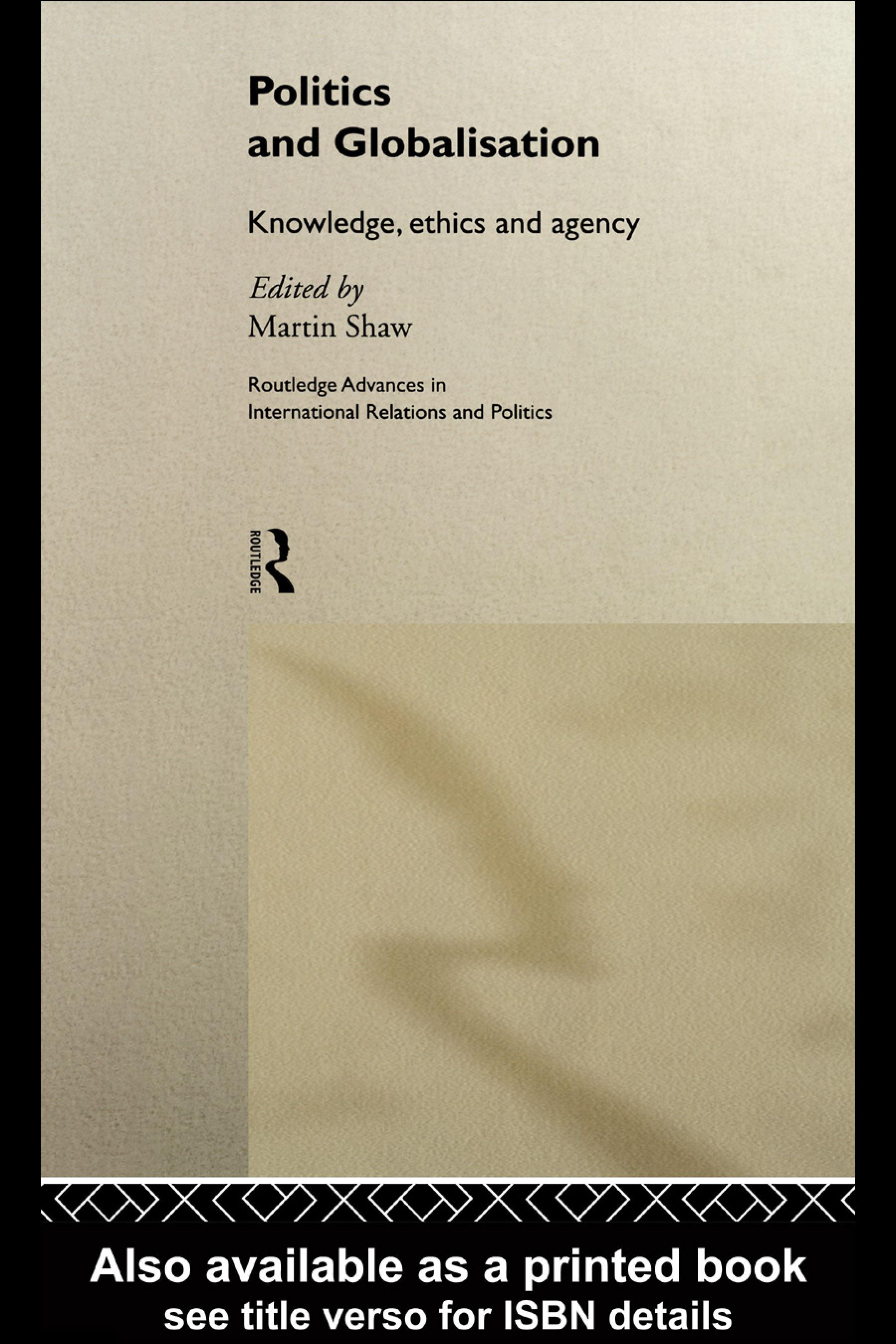 Politics and Globalisation