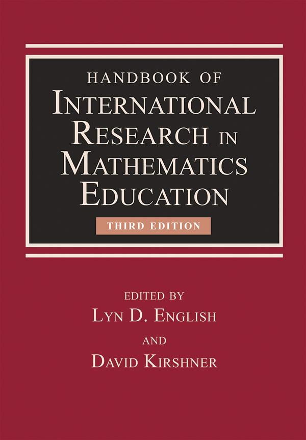 Handbook of International Research in Mathematics Education by David Kirshner, Lyn D. English