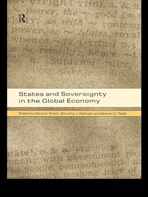 States and Sovereignty in the Global Economy