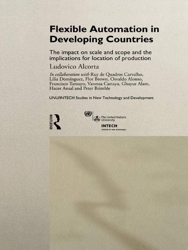 Flexible Automation in Developing Countries by Ludovico Alcorta