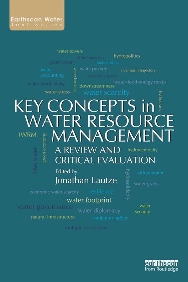 Key Concepts in Water Resource Management by Jonathan Lautze