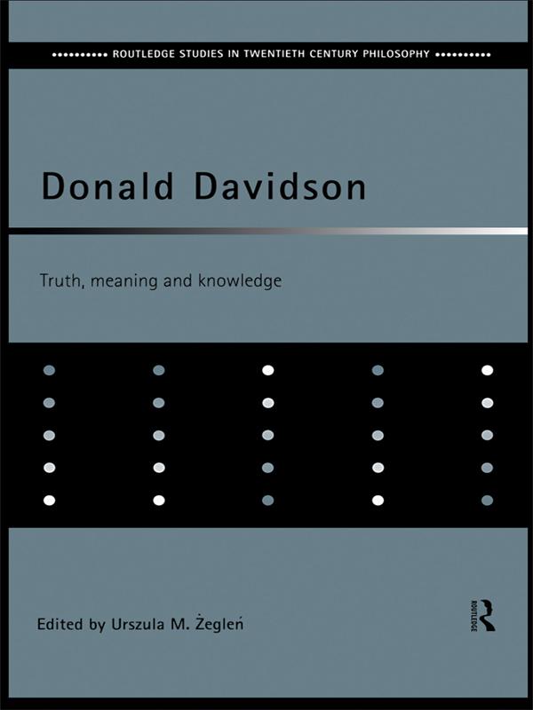 Donald Davidson by Ursula M. Zeglen