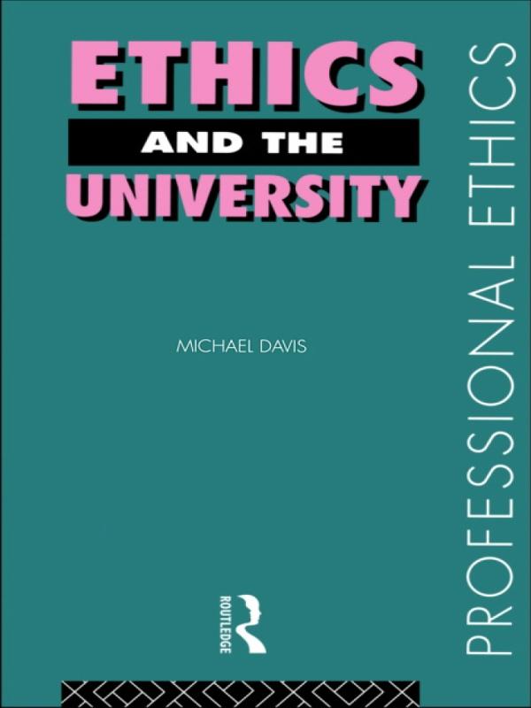 Ethics and the University