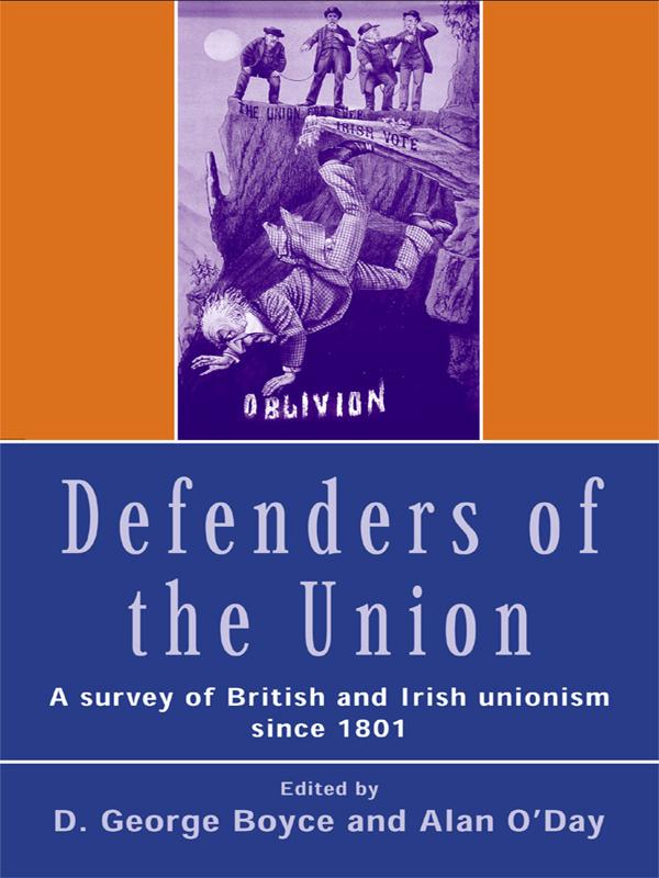Defenders of the Union by Alan O'Day, D.George Boyce
