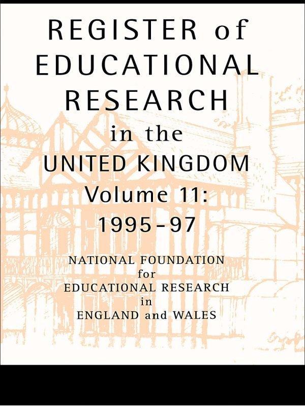 Register of Educational Research in the United Kingdom