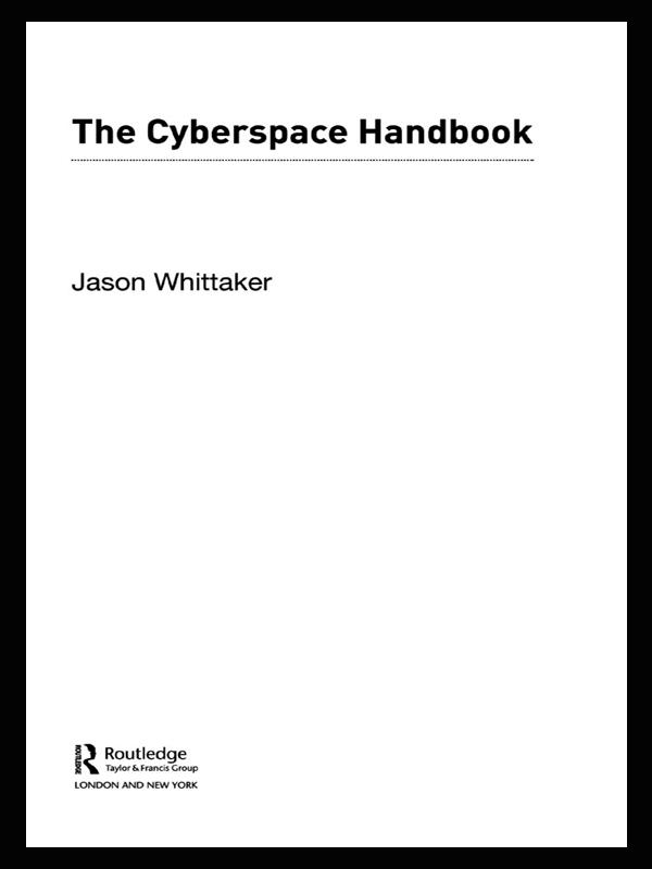 The Cyberspace Handbook by Jason Whittaker