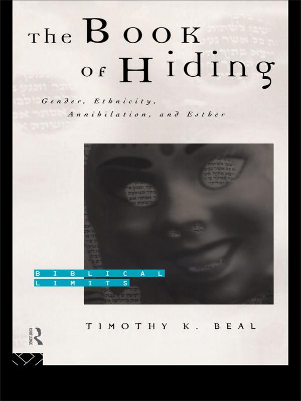 The Book of Hiding by Timothy K. Beal