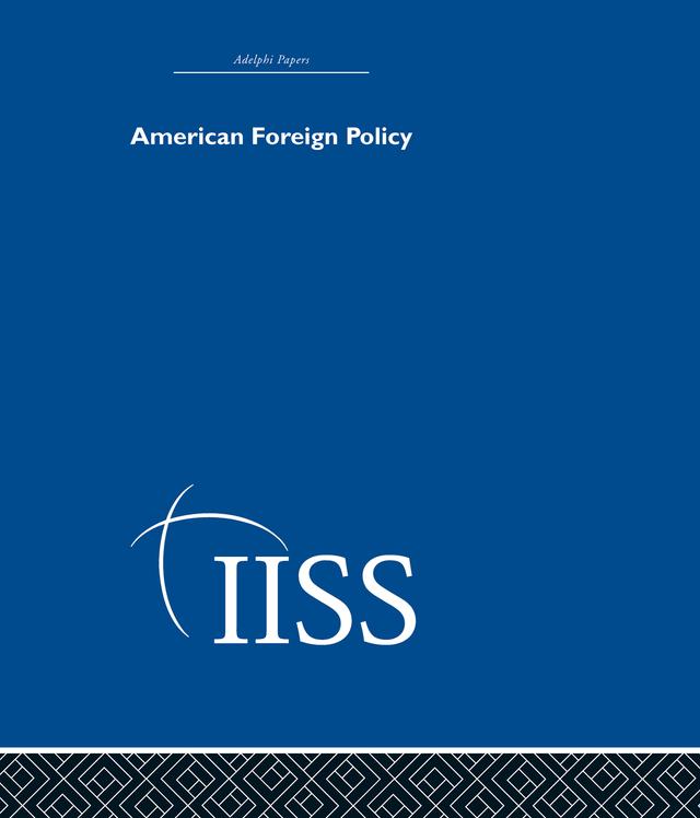 American Foreign Policy by various