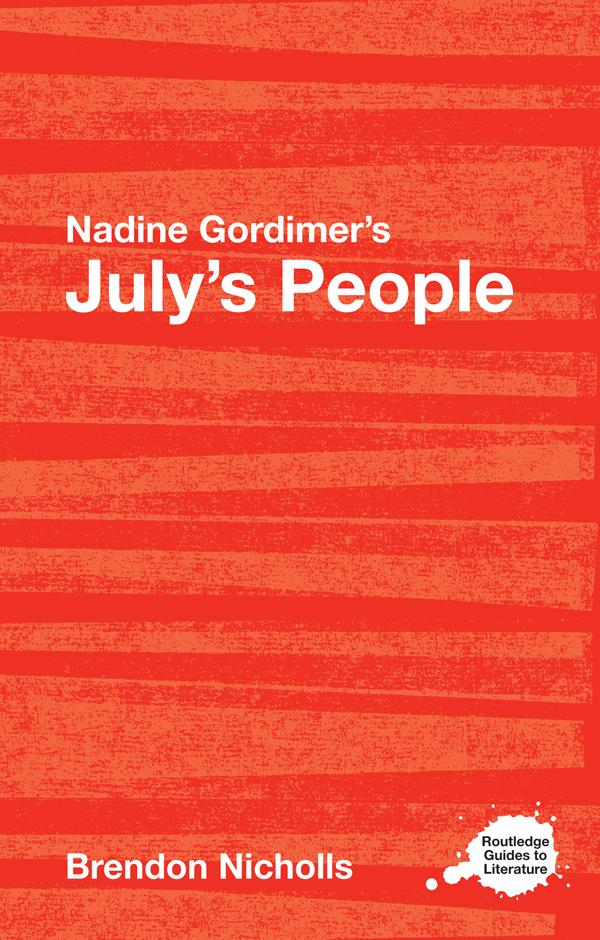 Nadine Gordimer's July's People by Brendon Nicholls