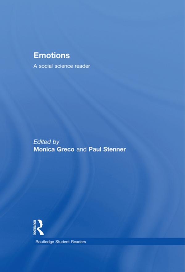 Emotions by Monica Greco, Paul Stenner