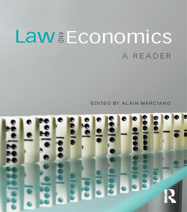 Law and Economics by Alain Marciano