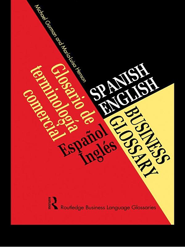 Spanish/English Business Glossary